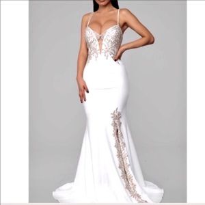 Mermaid Maxi Wedding Dress